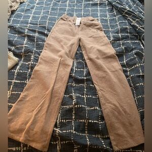 Hollister Terry fleece wide-leg pants